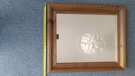 Photo of free Pine mirror (West Worthing BN11) #3