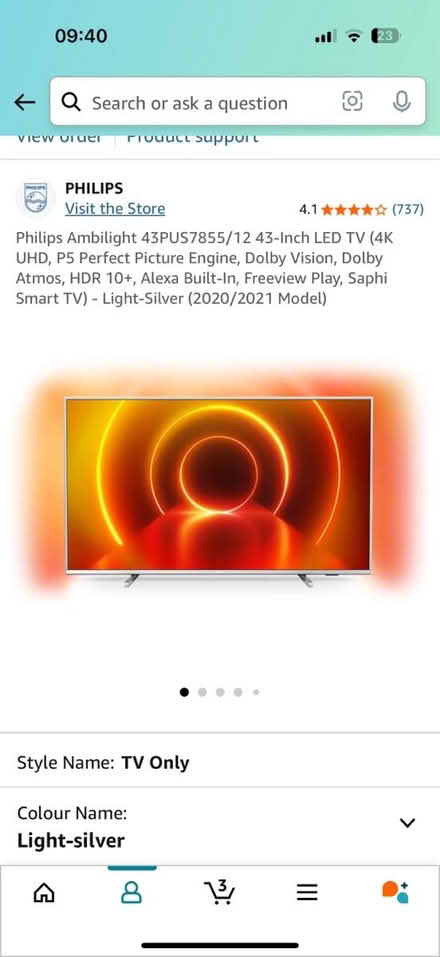 Photo of free Phillips TV & 2x IKEA Drawes (Bayswater/Lancaster Gate W2) #2