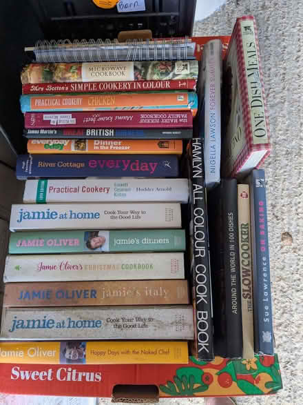 Photo of free Box of cookery books (Woolstone MK15) #1