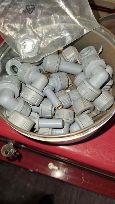 Photo of free 10mm Hep2O style plumbing fittings (belper DE56) #1