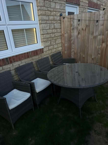 Photo of free Table and chairs (Sn7 8fz) #1