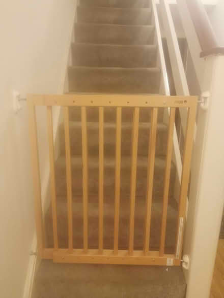 Photo of free Wooden stair gate (Ore TN35) #1