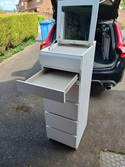 Photo of free Six drawer storage unit with vanity mirror (Morley DE21) #1