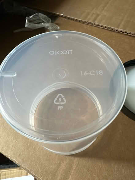 Photo of free 3 plastic containers (North San Leandro) #2