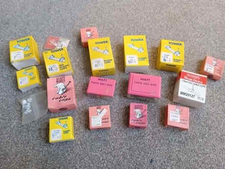 Photo of free Quantity of cable clips - see picture (Telford and Wrekin TF7) #1