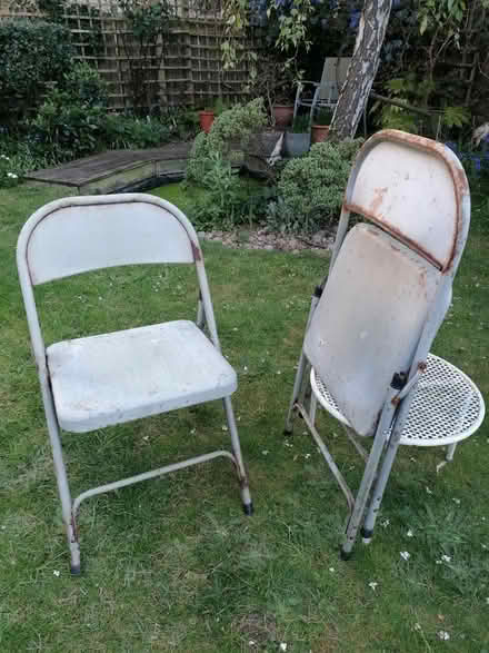 Photo of free Garden Chairs (KT2 Lancaster Gardens) #1
