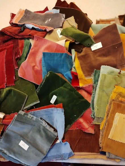 Photo of free Quantity of velvet fabric samples (Chapel Park NE5) #1