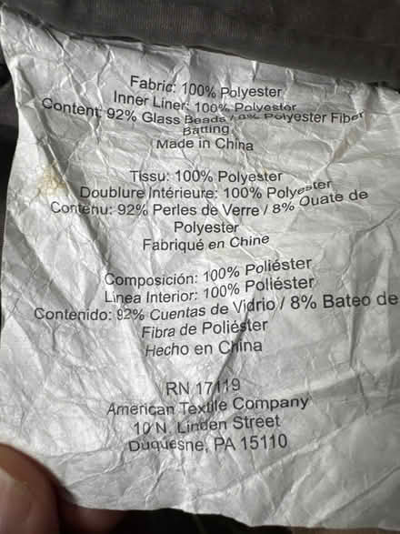 Photo of free Weighted blanket (North San Leandro) #2