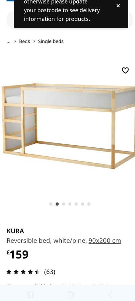 Photo of free Reversible bed (Shefford) #1
