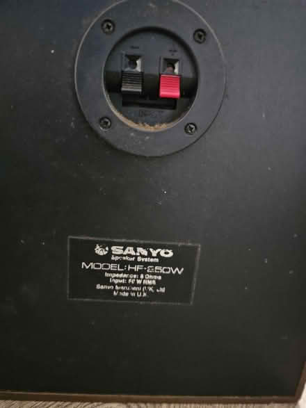 Photo of free Sanyo speakers 8ohms (Bramley LS13) #3