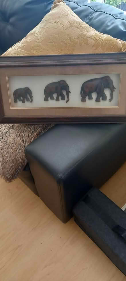 Photo of free Large wooden statue/ picture (Clonsilla) #1