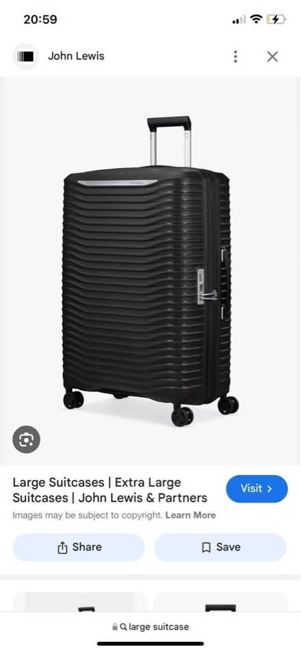 Photo of Large suitcase (Radbrook Green SY3) #1