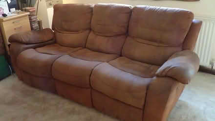 Photo of free Manual Reclining Sofa (High Street, St. Austell) #1