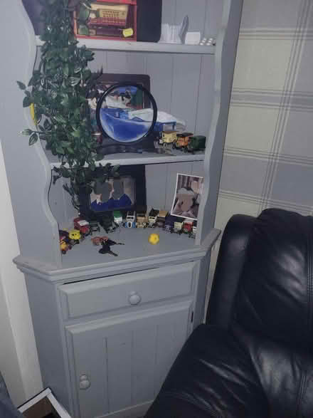 Photo of free Grey shelf unit (Shefford) #1