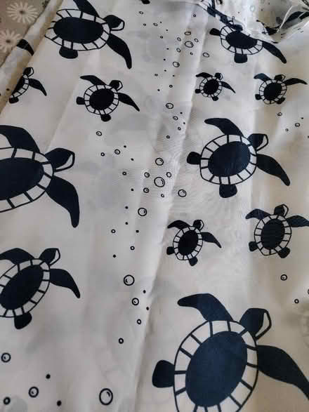 Photo of free Turtle design shower curtain (Colchester CO3) #1