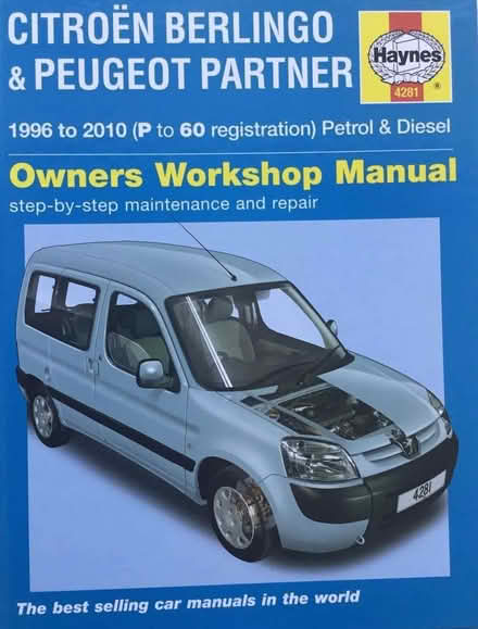 Photo of Peugeot Partner Haynes workshop manual 1996 - 2010 (Durkar WF4) #1