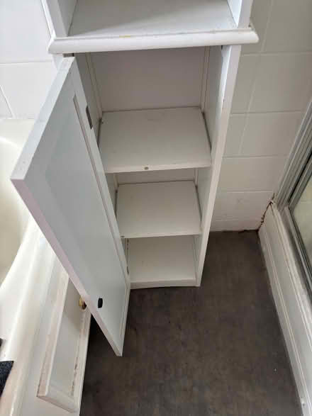 Photo of free Bathroom storage unit (New Hartley NE25) #2