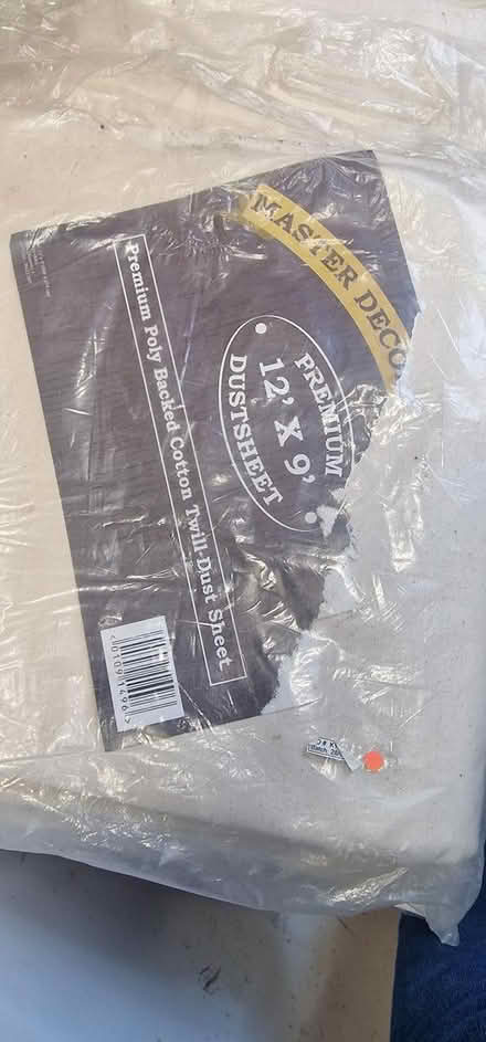 Photo of free Dust sheets (Chessington KT9) #1