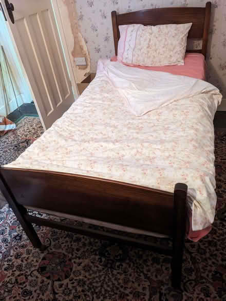 Photo of free Vintage Single Bed Frame Wooden Headboard Theatre Stage Prop (IP3) #2