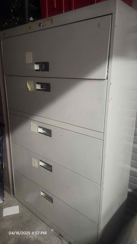 Photo of free 3 filing cabinets (Germantown) #1