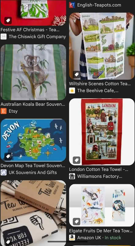 Photo of Cotton TeaTowels (Knotty Ash L14) #1