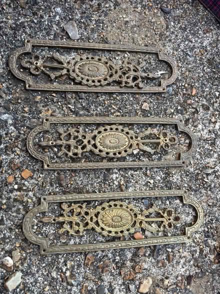 Photo of free Brass ornamental door fittings (Hassocks BN6) #1