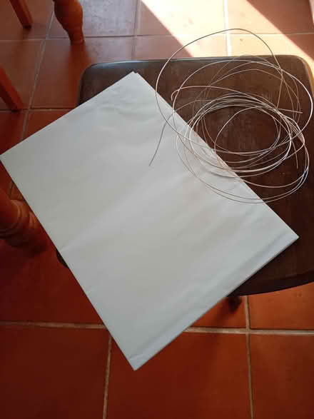 Photo of free Craft items; yarns, traicing paper, wires, glass (Wivenhoe CO7) #2