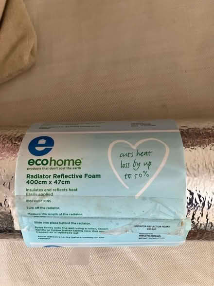 Photo of free Radiator reflective foam (Peasedown St John CP) #1