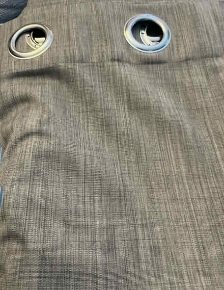 Photo of free Pair of eyelet Curtains approx 228cm by 182cm (Peachcroft OX14) #1