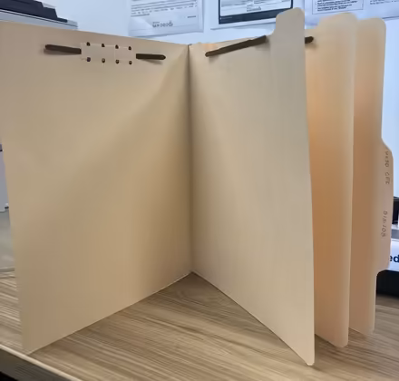 Photo of free Folders Heavy Duty 2 Dividers (La Jolla) #1
