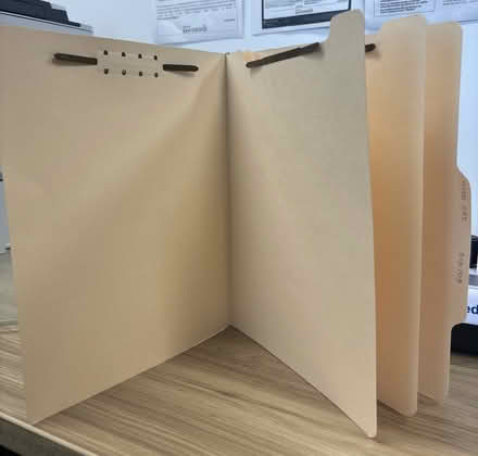 Photo of free Folders Heavy Duty 2 Dividers (La Jolla) #1