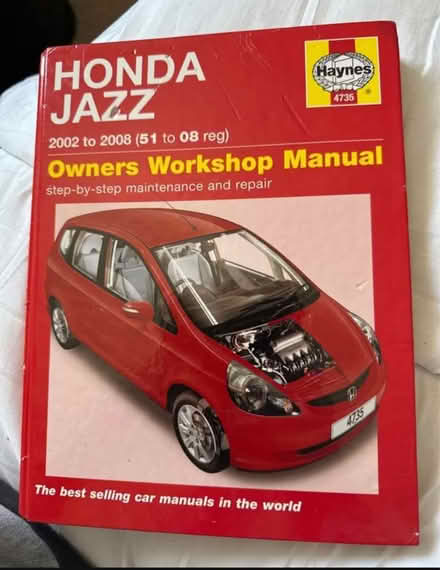 Photo of free Honda jazz Haynes manual (Leigh on sea) #1