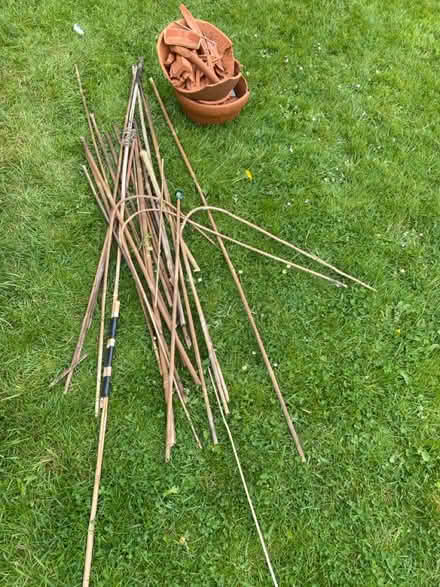Photo of free Bamboo canes and garden crocks (Brightwell cum Sotwell) #1