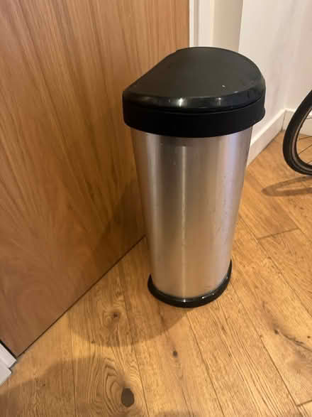 Photo of free Silver and black bin (Haggerston) #3