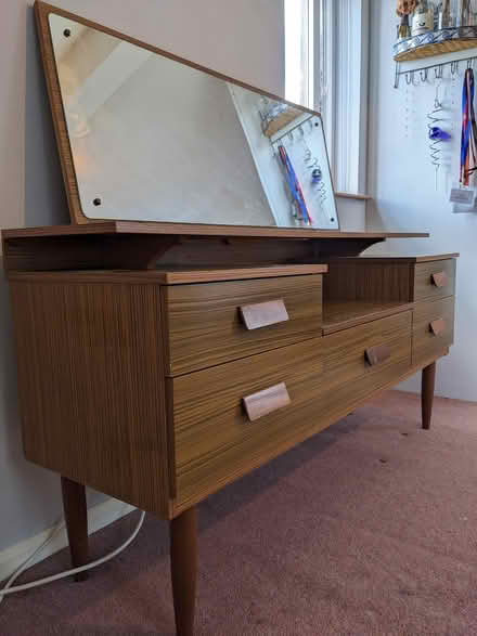 Photo of free Vanity / Dressing table with mirror (Stainton CA11) #2