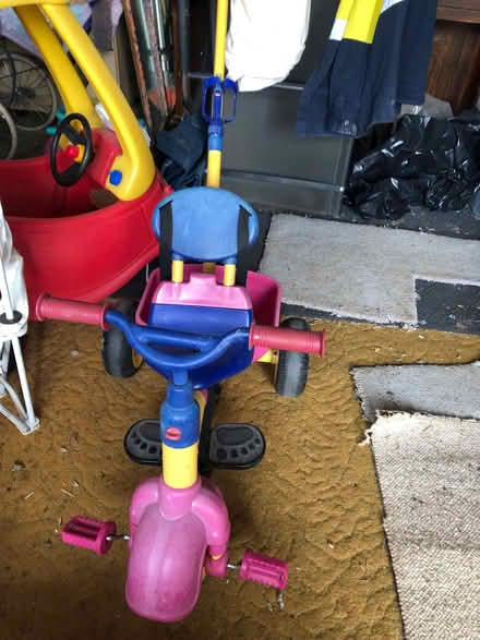 Photo of free Trike with guiding Handle (Cheney Manor SN2) #2