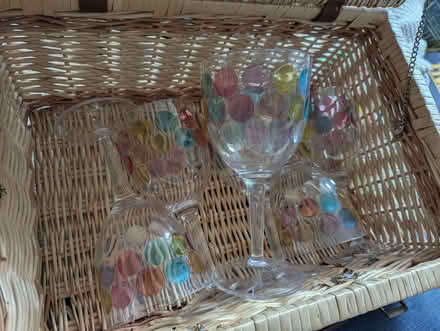 Photo of free Plastic goblets (Portchester PO16) #1