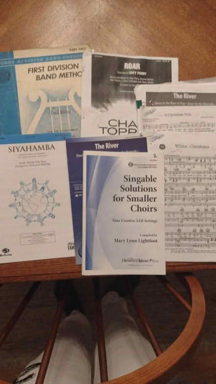 Photo of free Sheet music (American University, NW) #1