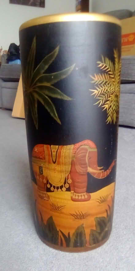 Photo of free Tall elephant vase/umbrella stand (Waterlooville) #1