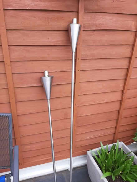 Photo of free Garden torchieres x 2 (Tottenham N18) #1