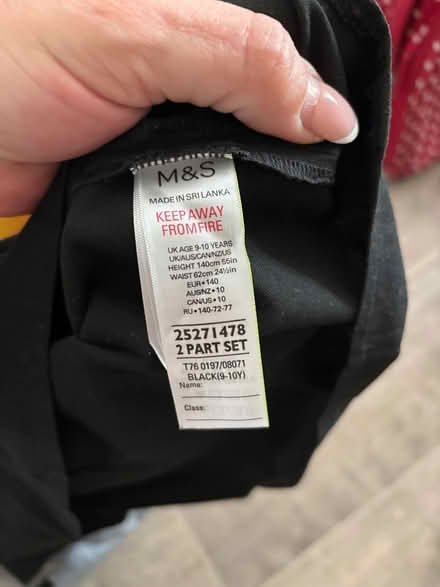 Photo of free 5 M&S black school skirts 9-10 (Newbury park) #3