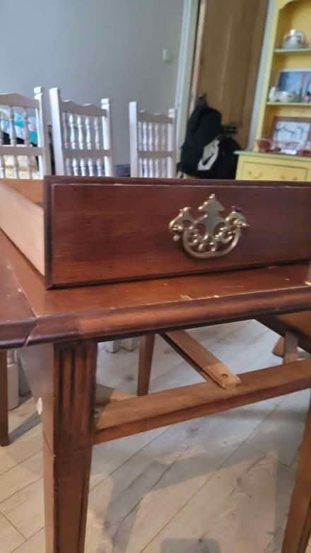 Photo of free Drop leaf antique table (Nether Edge S7) #3