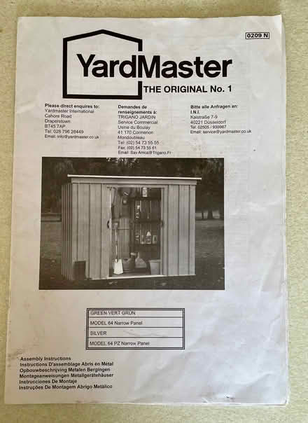 Photo of free Metal garden shed (CO7 Wivenhoe) #3