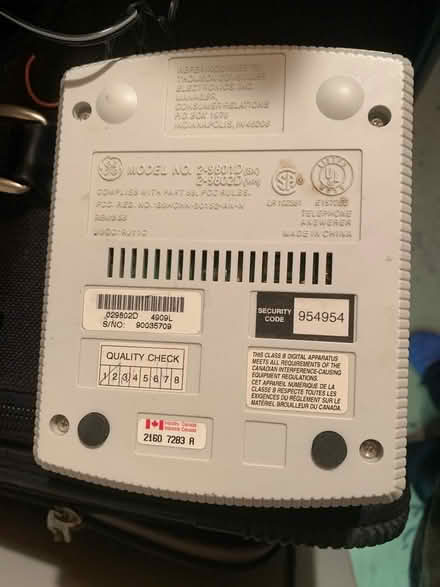 Photo of free Old style answering machine (South Brampton) #2