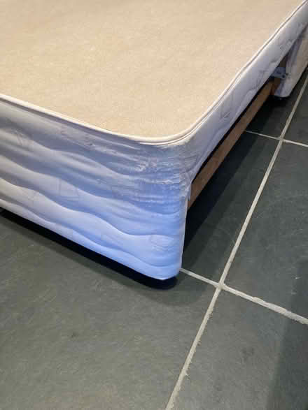 Photo of free Small double bed and headboard (Quernmore LA2) #4