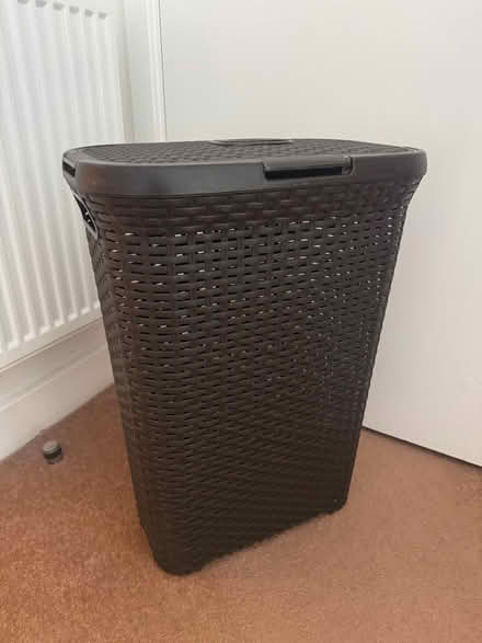 Photo of free Brown clothes basket (Haggerston) #1