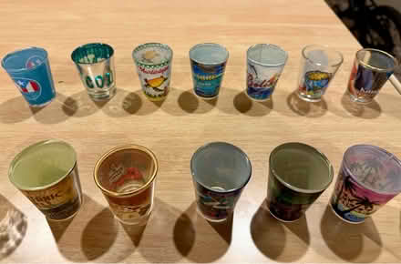 Photo of free Assorted set of 14 shotglasses (Newtonville) #2
