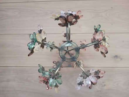 Photo of free Pretty Ceiling Lampshade. Metal + Plastic. (Risinghurst OX3) #3