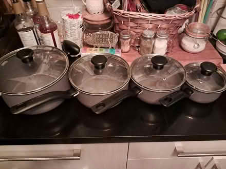 Photo of free Pots with lids (Birchmount & St Clair) #1