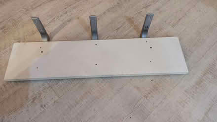 Photo of free White Shelf & Brackets (RG24 Old Basing) #2